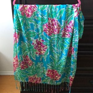 Lilly Pulitzer Spike the Punch murfee scarf